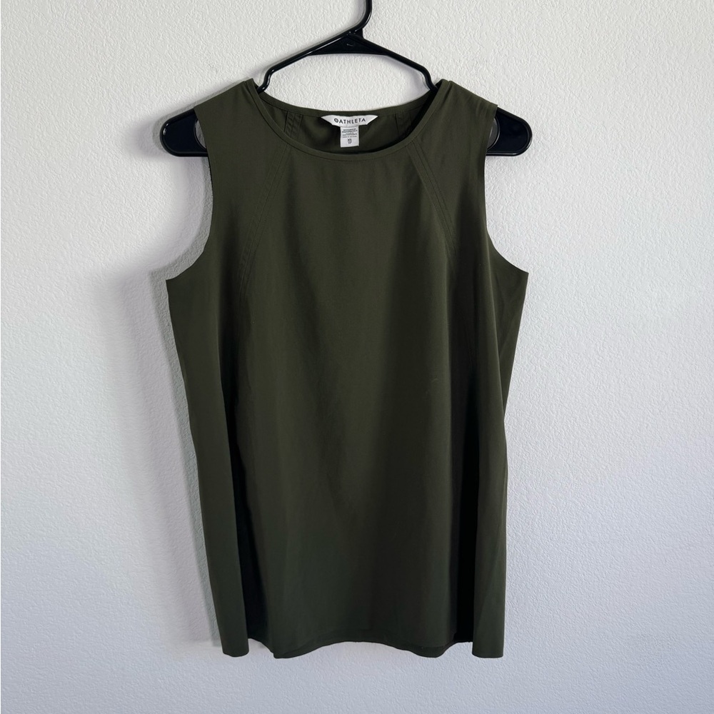 Athleta‎ Women’s Dark Green Athletic Tank Top Size XS